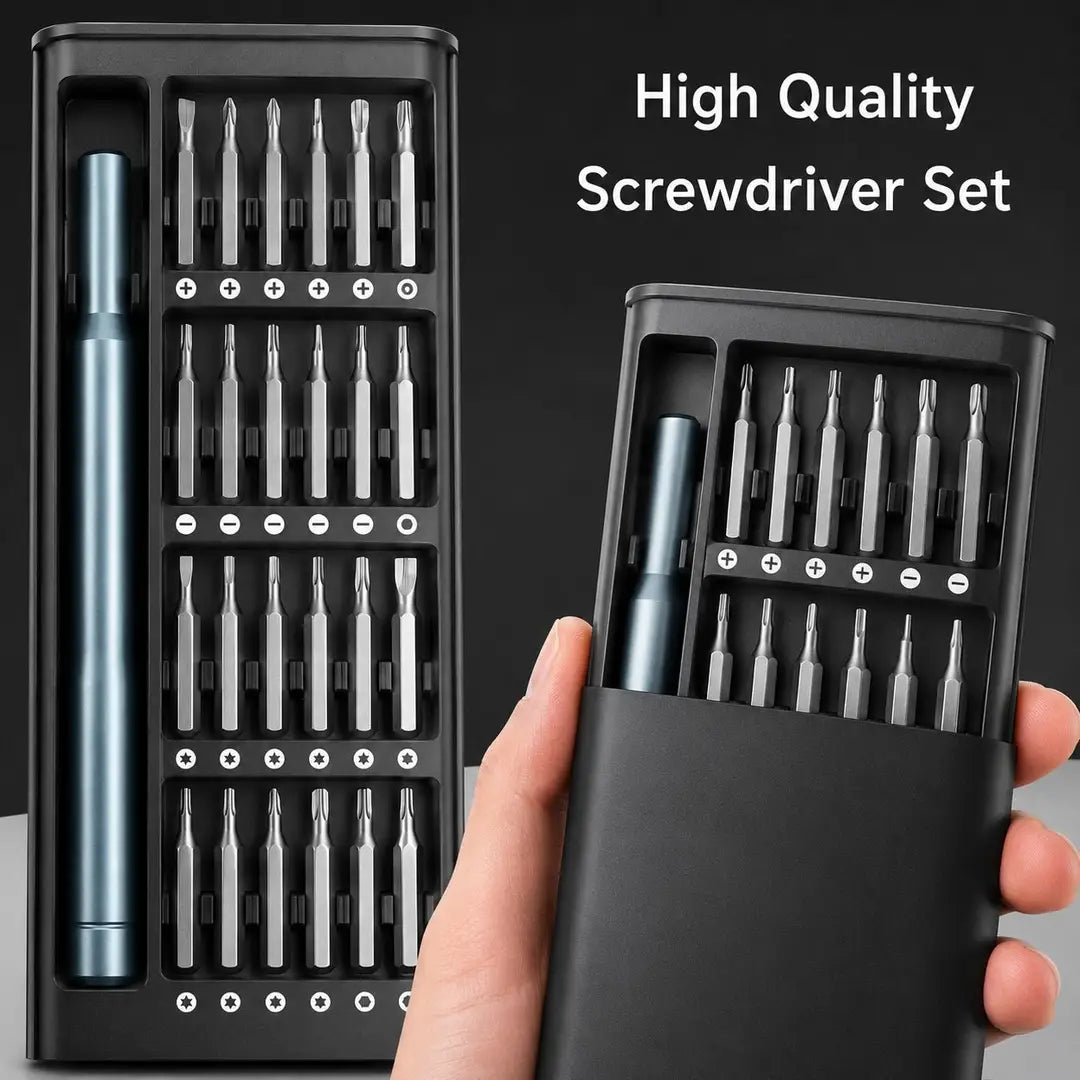 24 Pieces Magnetic Screwdriver Set