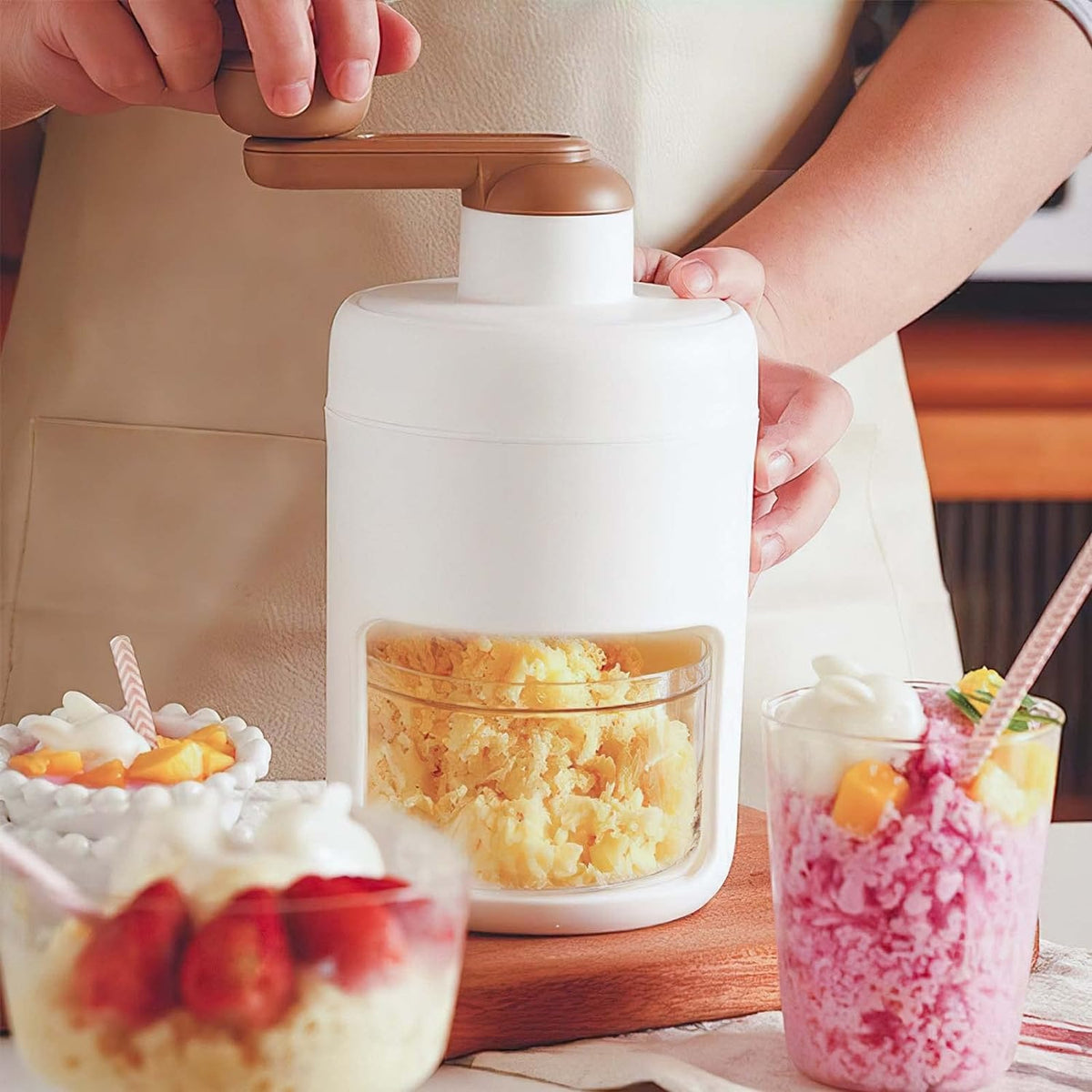 Ice Shaver Crusher For Home And Kitchen Use