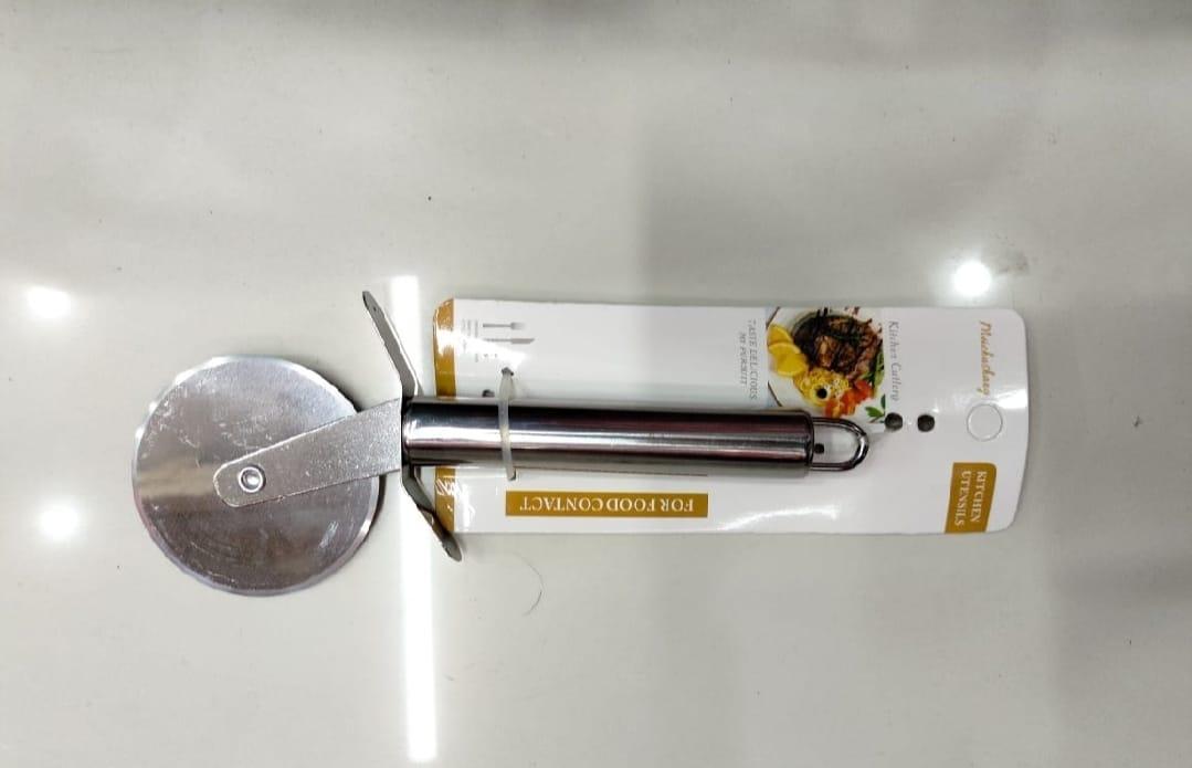 Stainless Steel Pizza Single Wheel Cut Tools Household Pizza Knife Cake Tools Wheel Use For Waffle Cookies